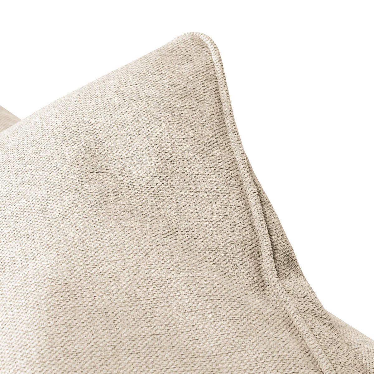 XL-LOUNGEKISSEN - 2er-Set - Beige, Textil (75/17cm) - home24