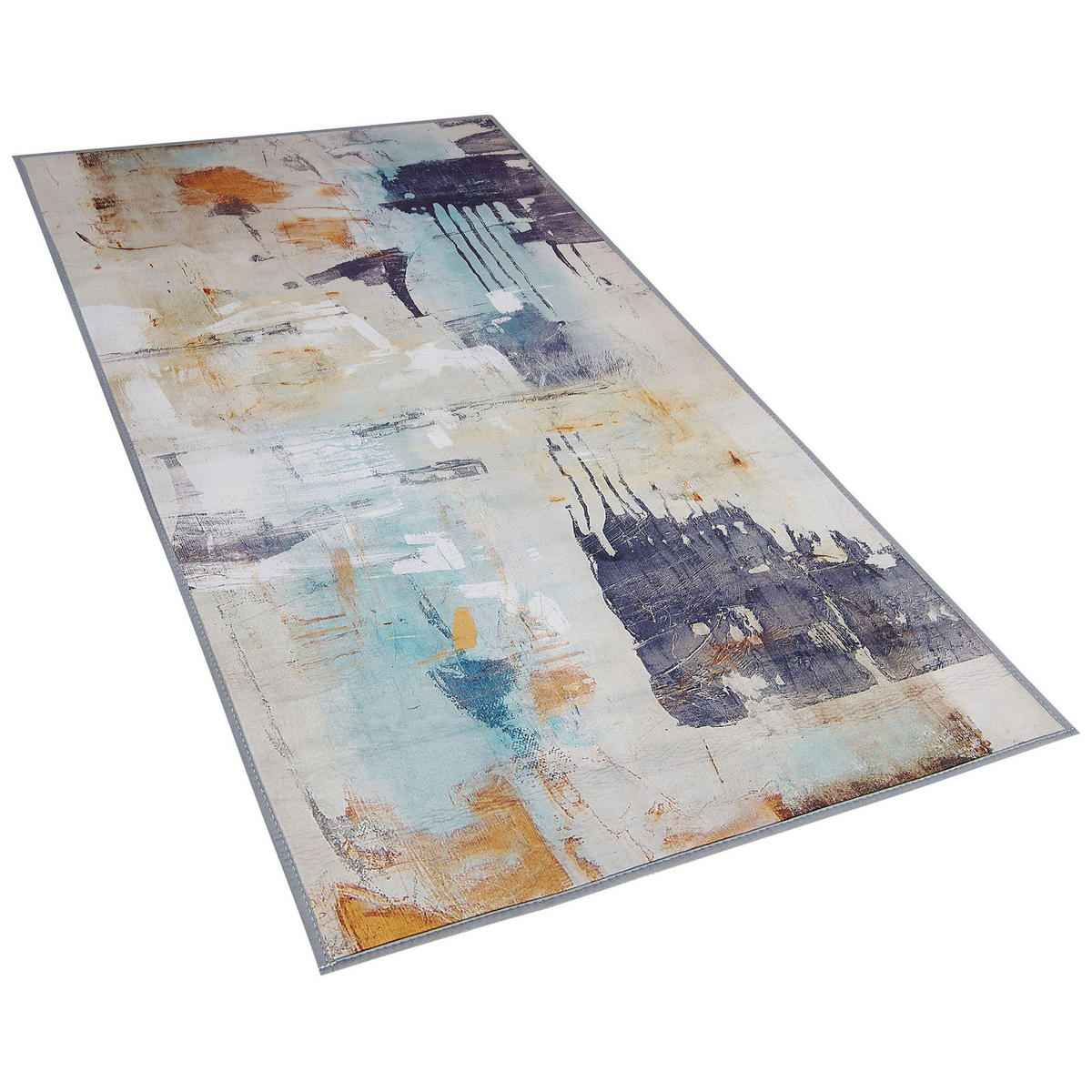 KURZFLOR-TEPPICH Adapazari 150/80 cm - Multicolor, Kunststoff (80/150cm) - Beliani