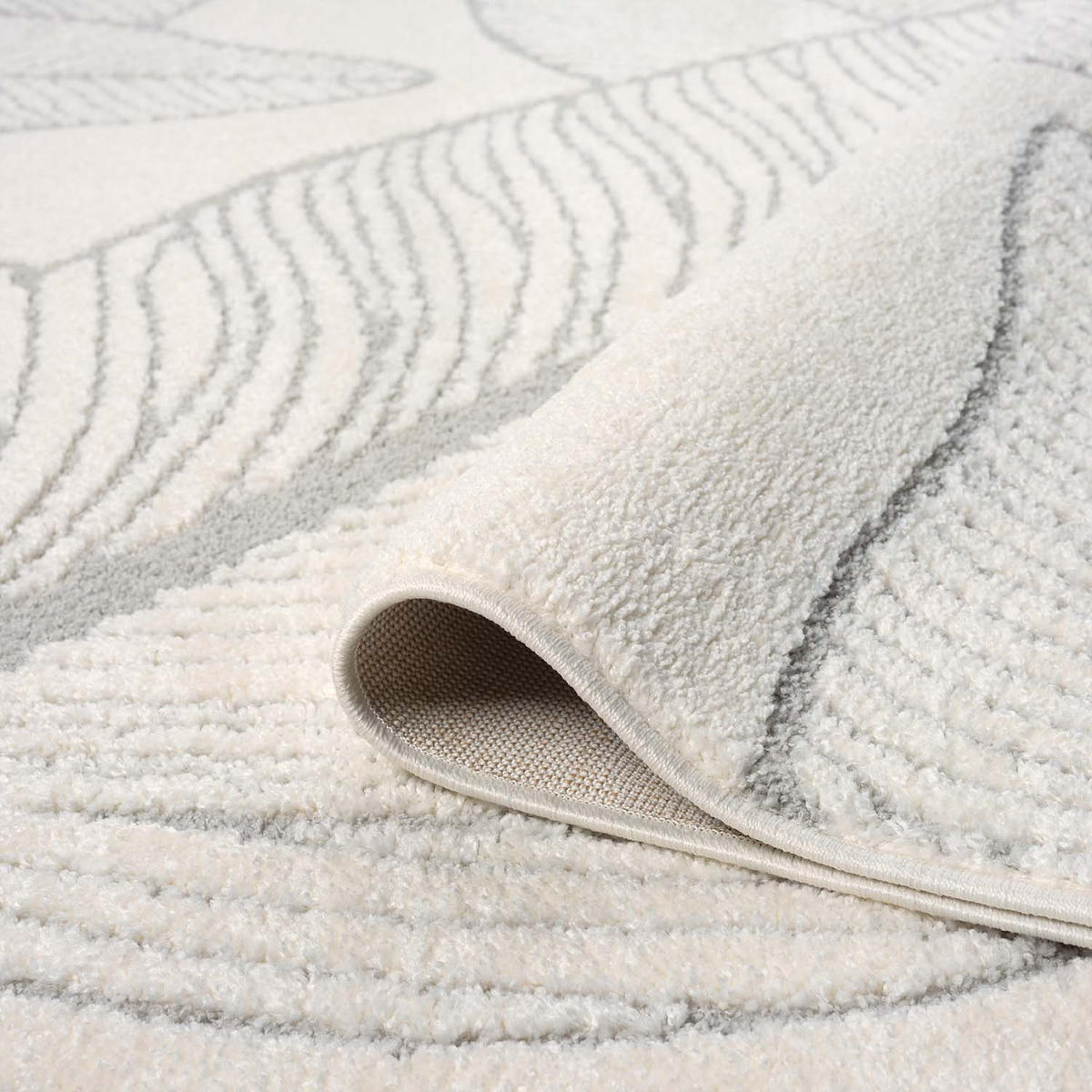 KURZFLOR-TEPPICH Lounge 0629 Grau 200x290 cm - Grau, Textil (200/290cm) - carpet city