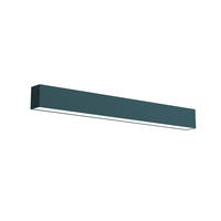 LED-DECKENLEUCHTE - Blau, Metall (4.5/60/6.3cm) - Lumicom