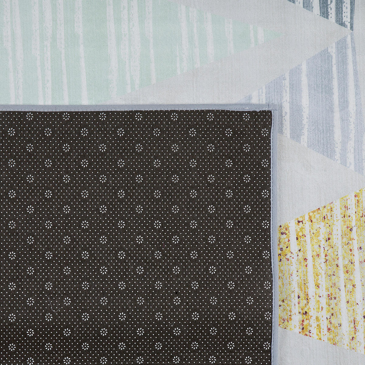 KURZFLOR-TEPPICH Yayla 230/160 cm - Grau, Kunststoff (160/230cm) - Beliani