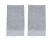 GÄSTEHANDTÜCHER Black Line Stone Mrs silber 2er Set - Hellgrau, Textil (30/50cm) - done