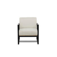SESSEL offwhite - Weiß, Holzwerkstoff (70/81/83cm) - ebuy24