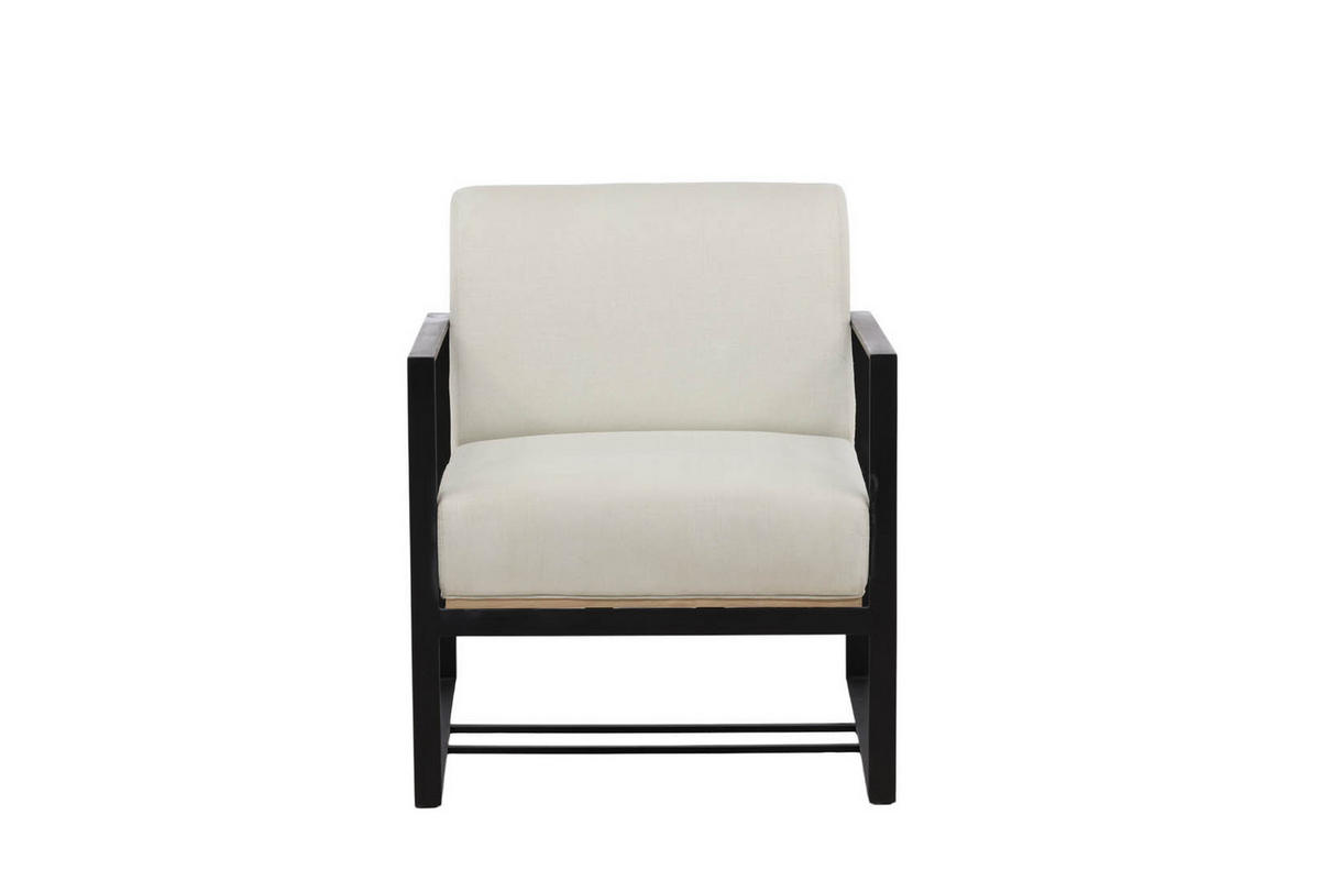 SESSEL offwhite - Weiß, Holzwerkstoff (70/81/83cm) - ebuy24