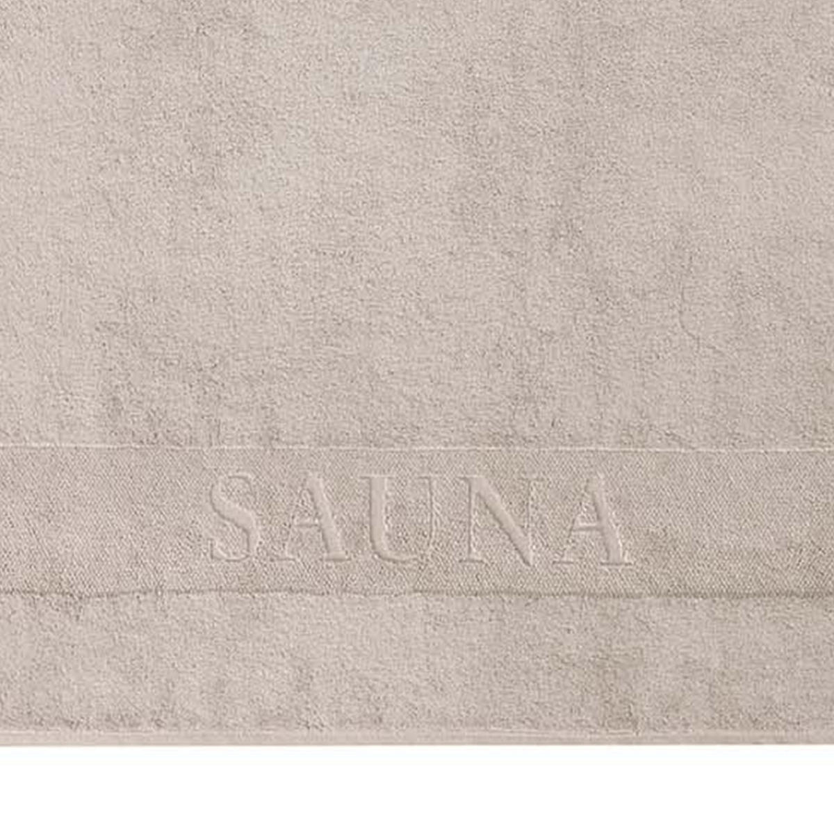 SAUNATÜCHER SPA 2556 STONE - 727 - Grau, Textil (80/200cm) - Zöllner