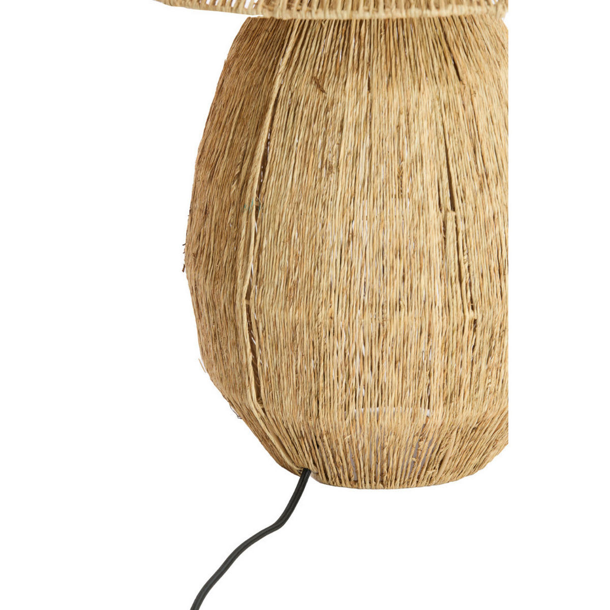 TISCHLAMPE Maruva Braun 40/40/55 cm - Braun, Textil (40/40/55cm) - Light & Living