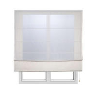 RAFFROLLOS Weiße Streifen, 90 cm x 250 cm - Weiß, Kunststoff (90/250cm) - STORESDECO