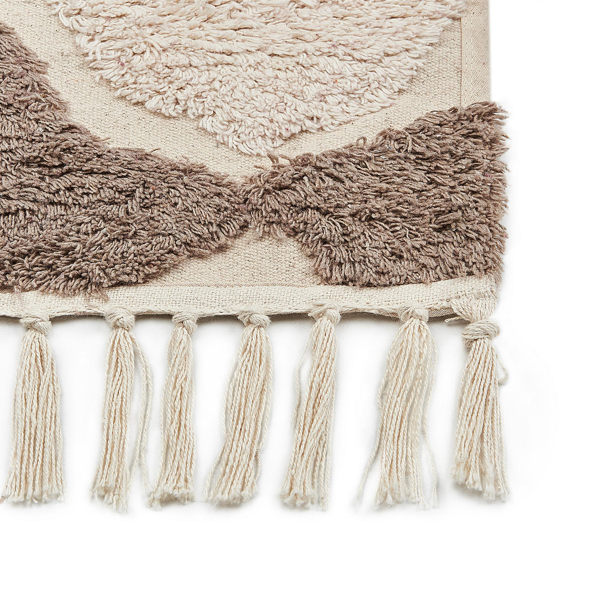 KURZFLOR-TEPPICH Sinop 200/140 cm - Braun, Textil (140/200cm) - Beliani