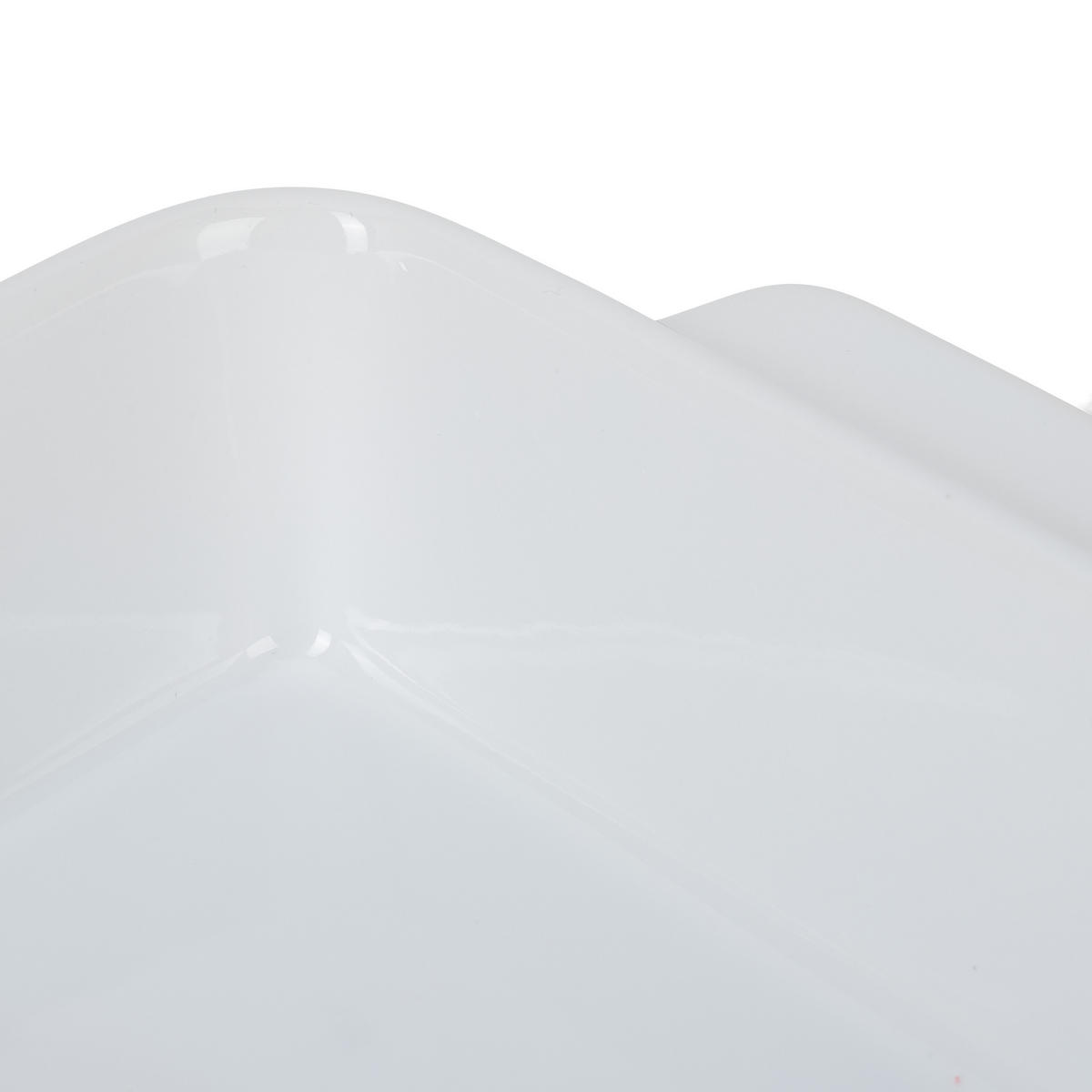 3XPEKÁČ - biela, keramika (20/32/6cm) - Relaxdays