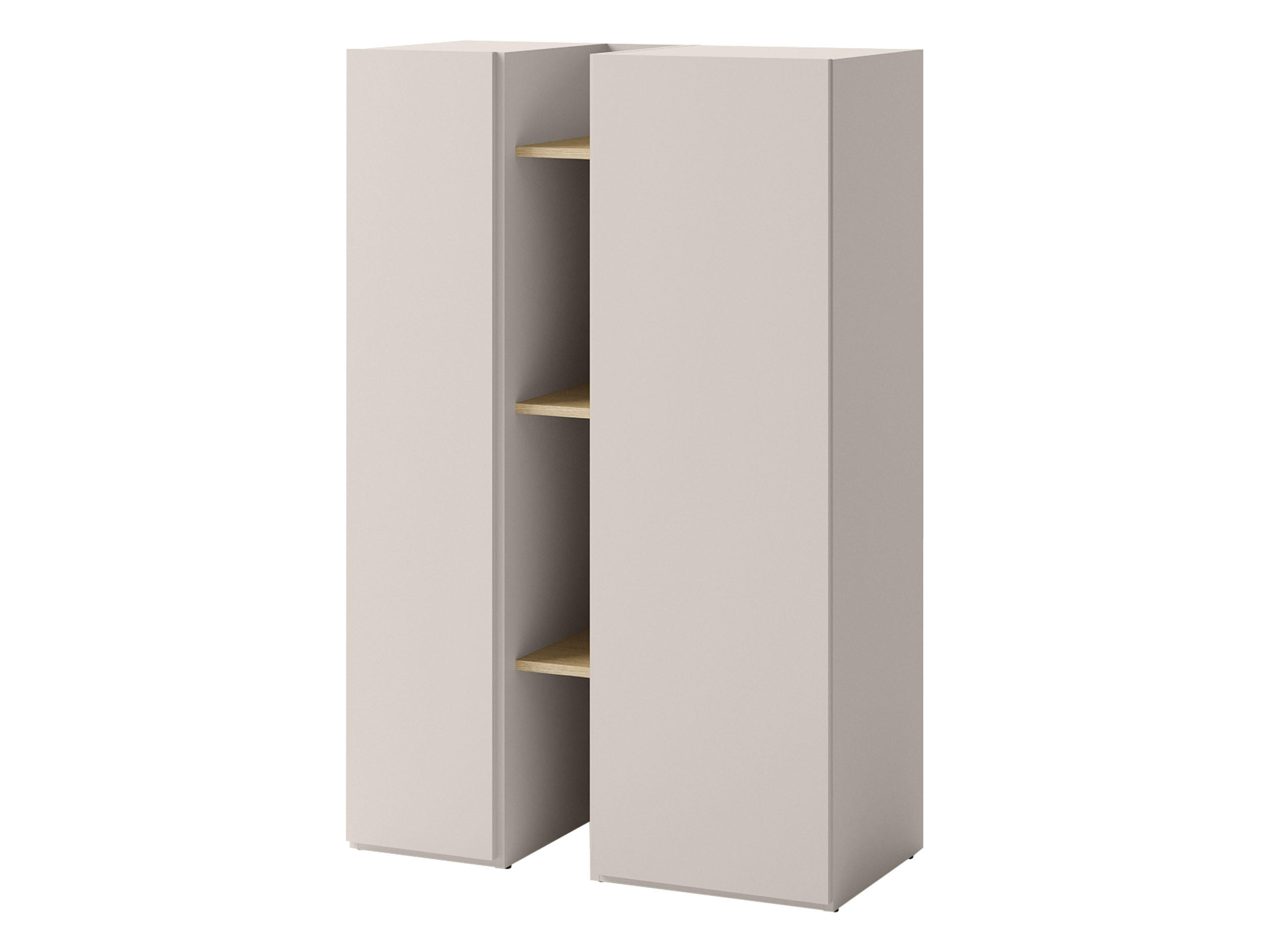 REGAL Sigma 2D SG04 - Kaschmir/Eichefarben, Holzwerkstoff (85/132/42cm) - MIRJAN24