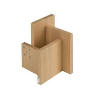 MESSERBLOCK Beige 23/23/23 cm AL50 - Beige, Holz (23/23/23cm) - ArteLegno
