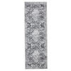 VINTAGE-LÄUFER George waschbar 80x240 cm - Anthrazit, Kunststoff (80/240cm) - benuta