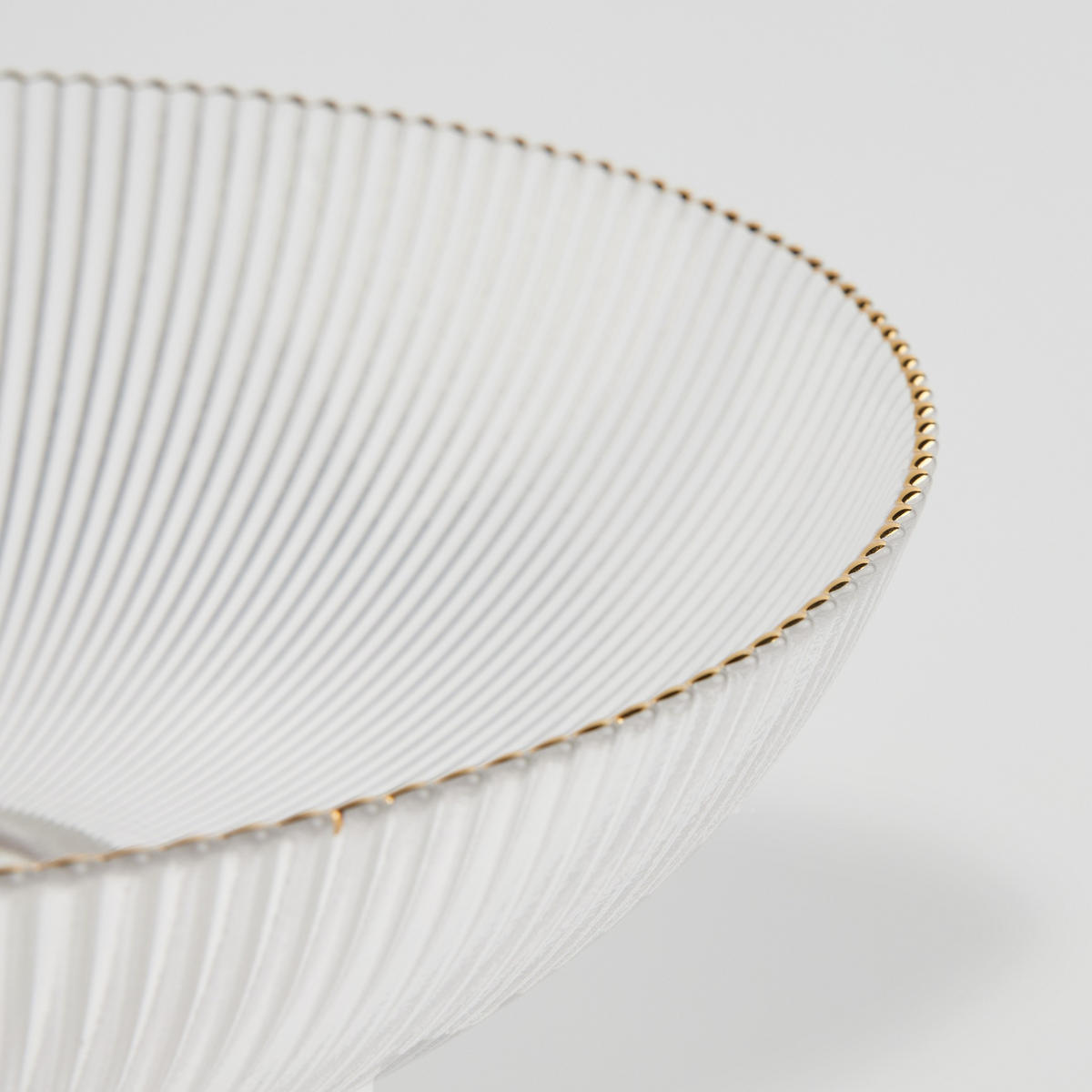 SERVIERPLATTE Riminis - Goldfarben, Glas (25/14/25cm) - home&you