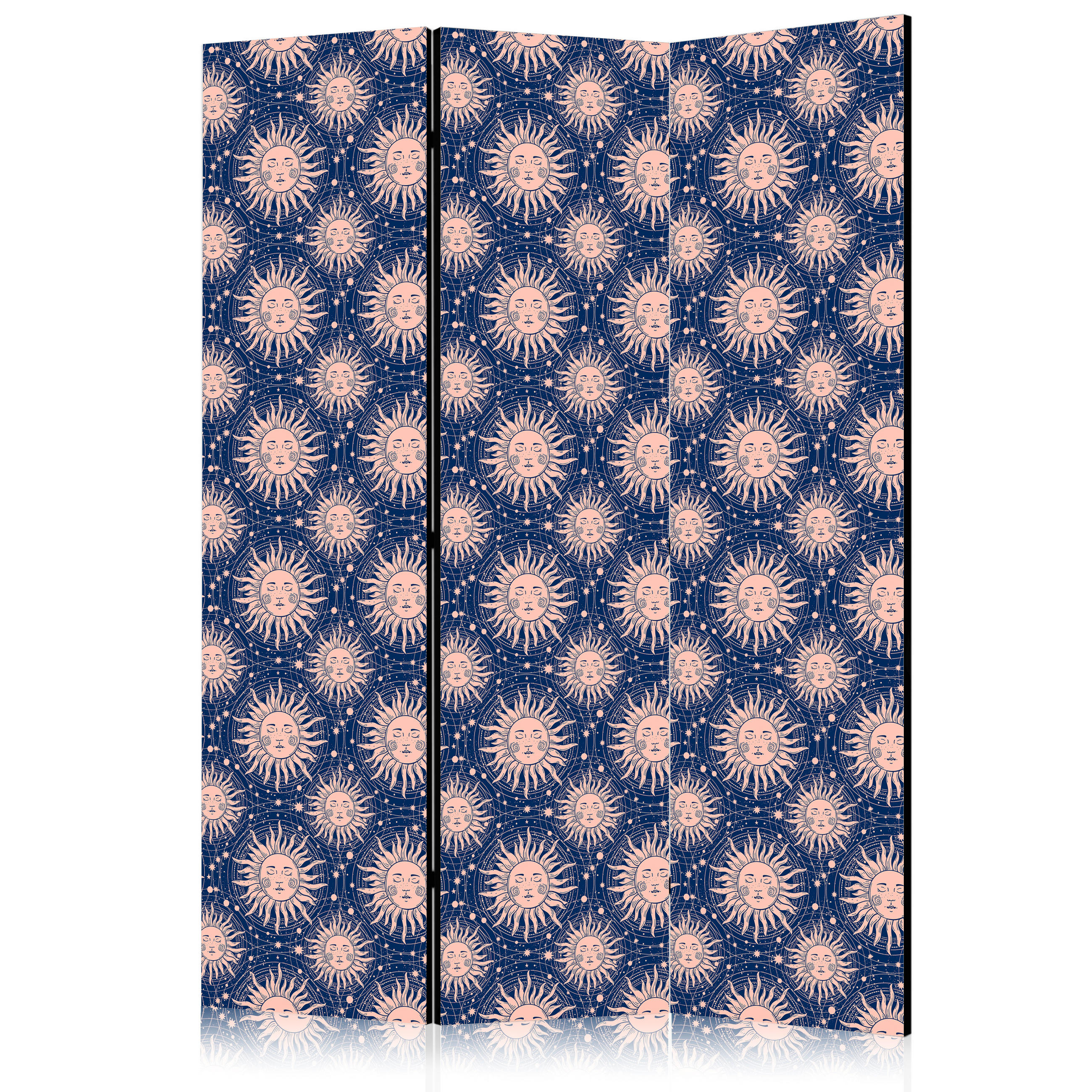 Muralo Paravent Blau 135x172x3 cm