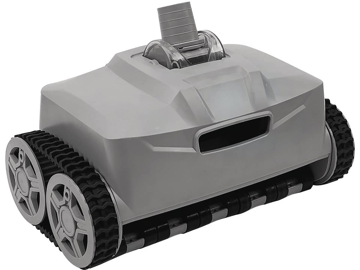 HYDRAULISCHER POOLROBOTER faster Grau - Grau, Kunststoff (34/21/19cm) - Habitat Garten