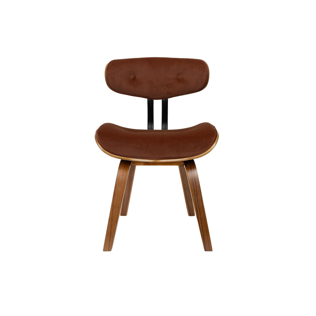 ESSZIMMERSTÜHLE Blackwood Walnussfarben/ Braun - Walnussfarben, Kunststoff (51/78/55.5cm) - Dutchbone
