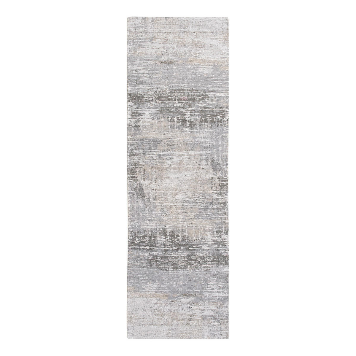 TEPPICH Coney Grey Atlantic Streaks 80/250 cm - Grau, Kunststoff/Textil (80/250cm) - Louis De Poortere