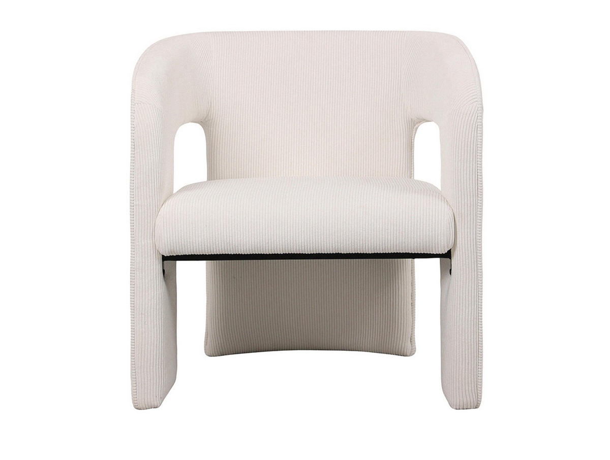 SESSEL Vigor 66/69/73 cm - Weiß, Textil (69/73/66cm) - Leitmotiv