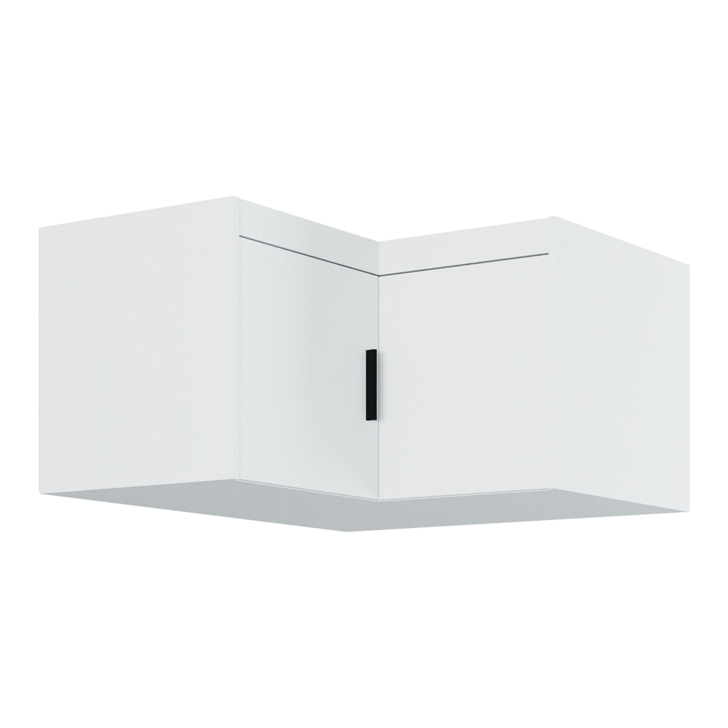 AX Living Aufsatzschrank Weiß 97.8x55x97.8 cm