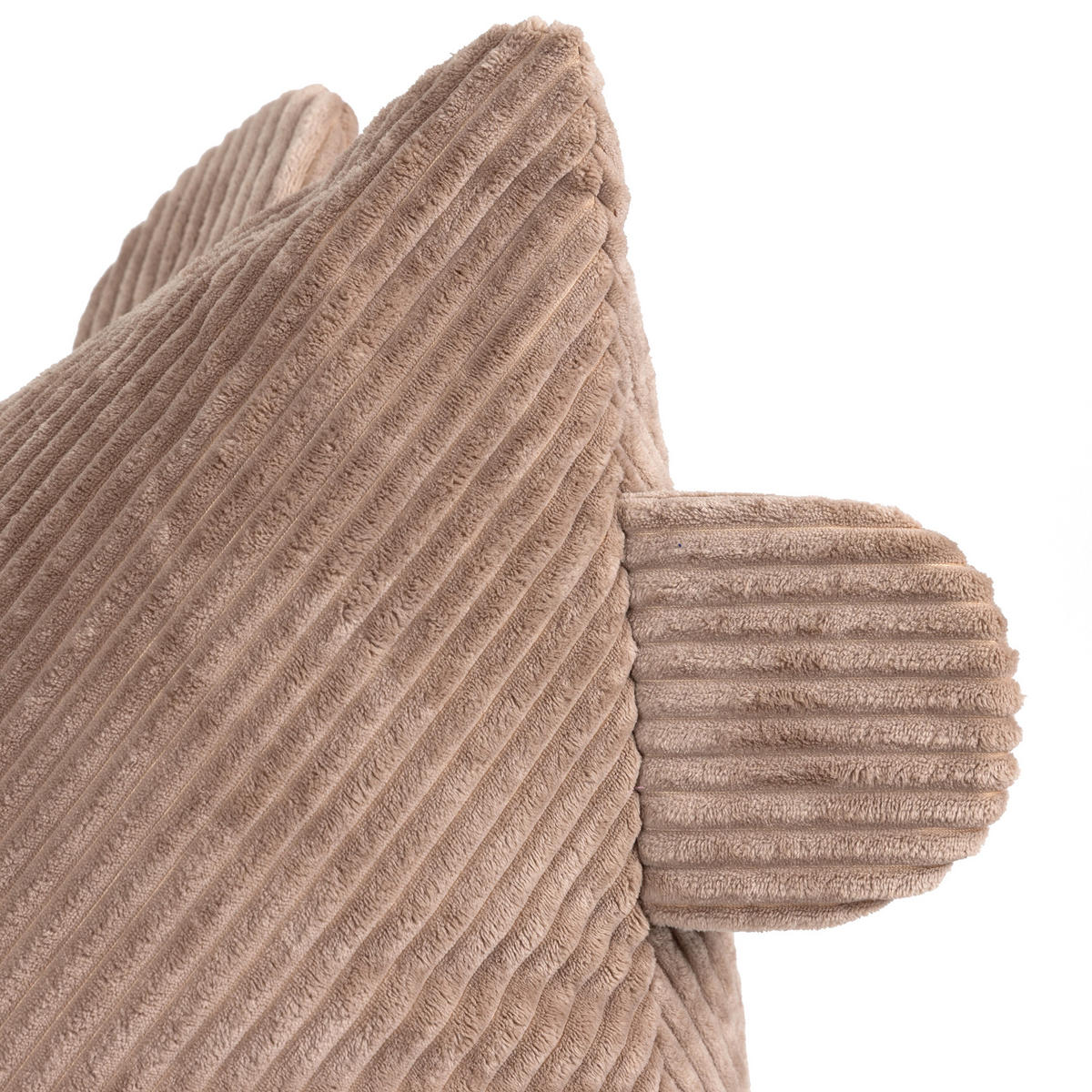 KINDERSITZSACK mit Kissen Bär Cord - Braun, Textil (72/66/102cm) - icon