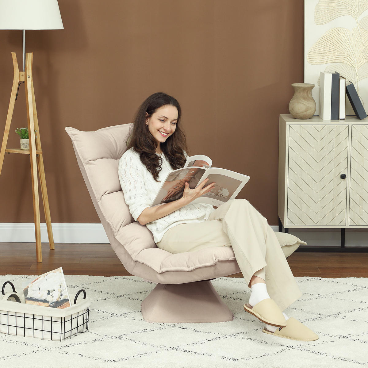 SOFA Beige 62.0/70.0/95.0cm - Beige, Metall (70/95/62cm)