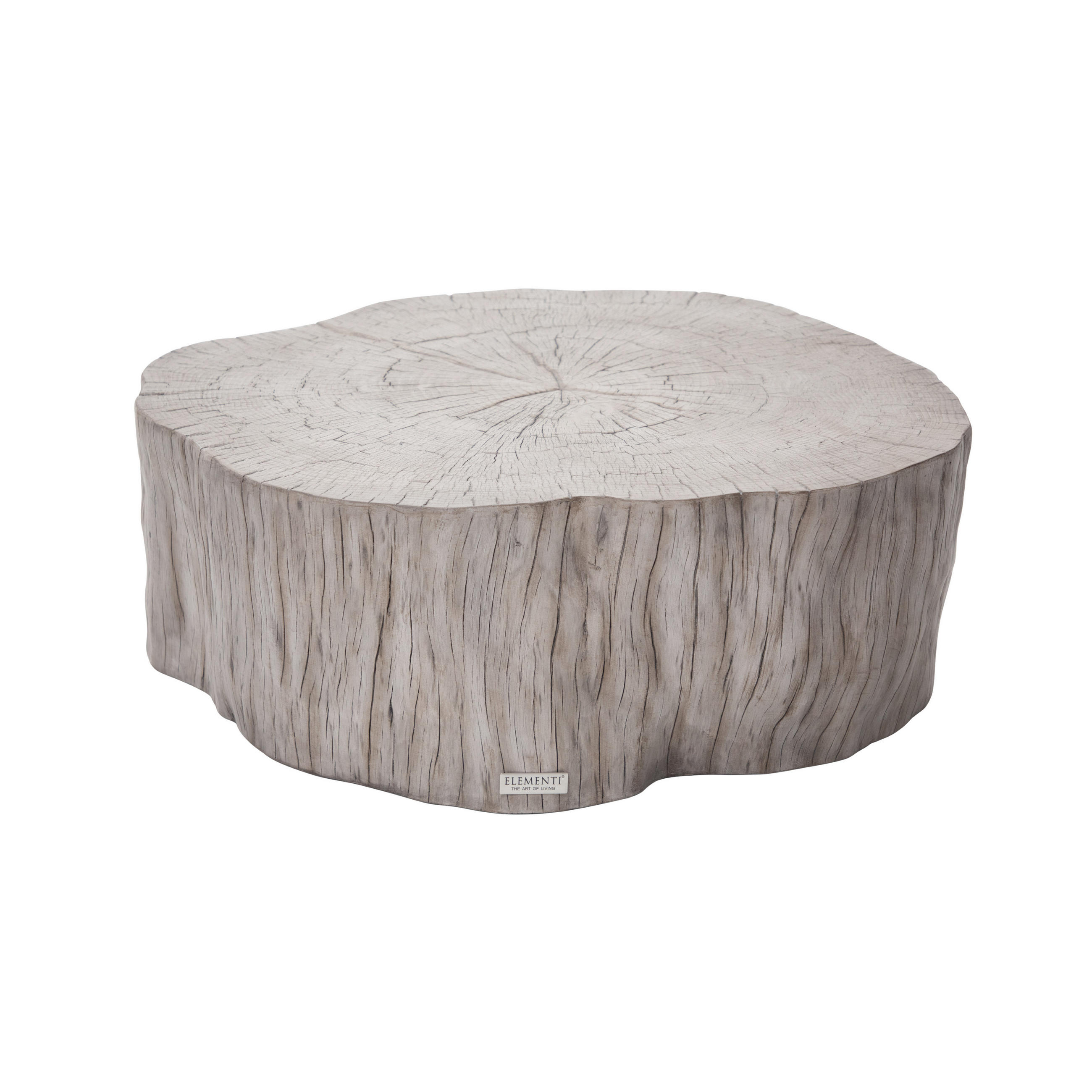 COUCHTISCH DAINTREE aus GF-Beton, Wetterbeständig, 106x100x36 cm - Grau, Naturmaterialien (106/100/36cm) - Elementi