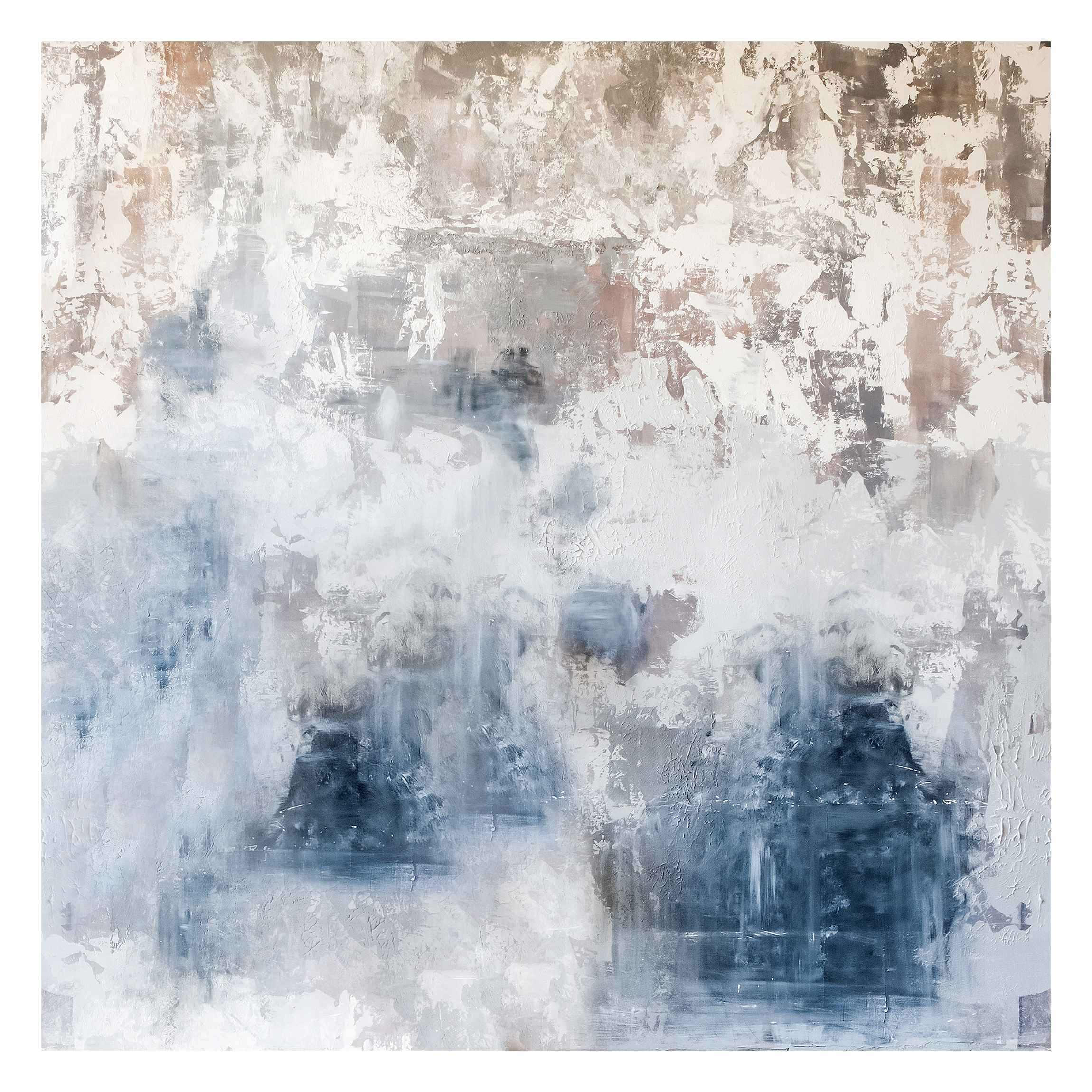 Bilderwelten Fototapete Blau 192x192 cm