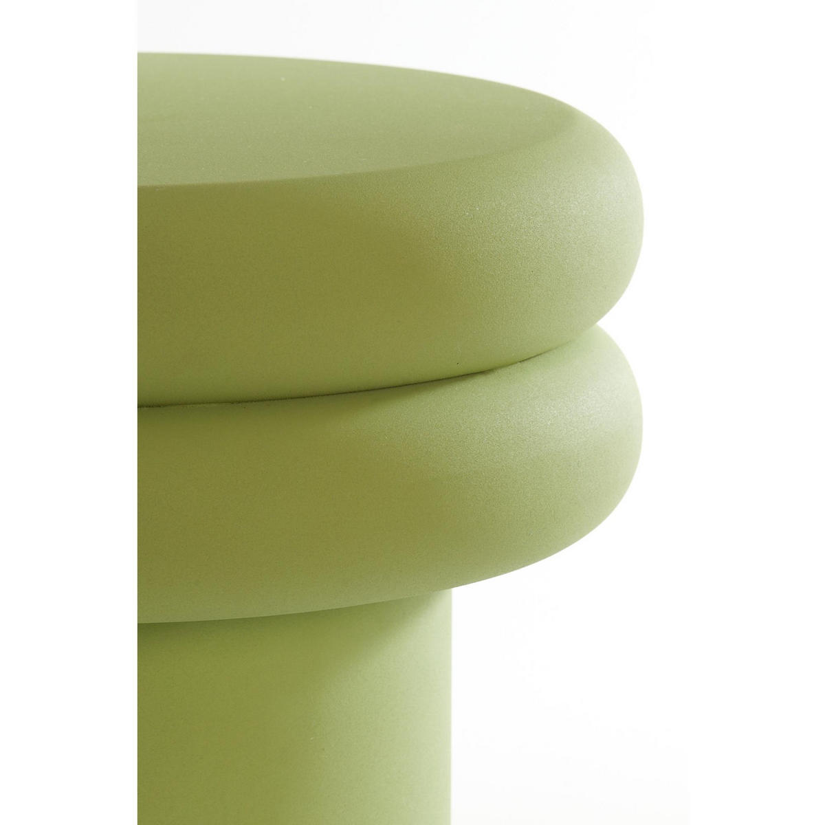 BEISTELLTISCH Satia Grün 45/45/32 cm - Grün, Metall (45/45/32cm) - Light & Living