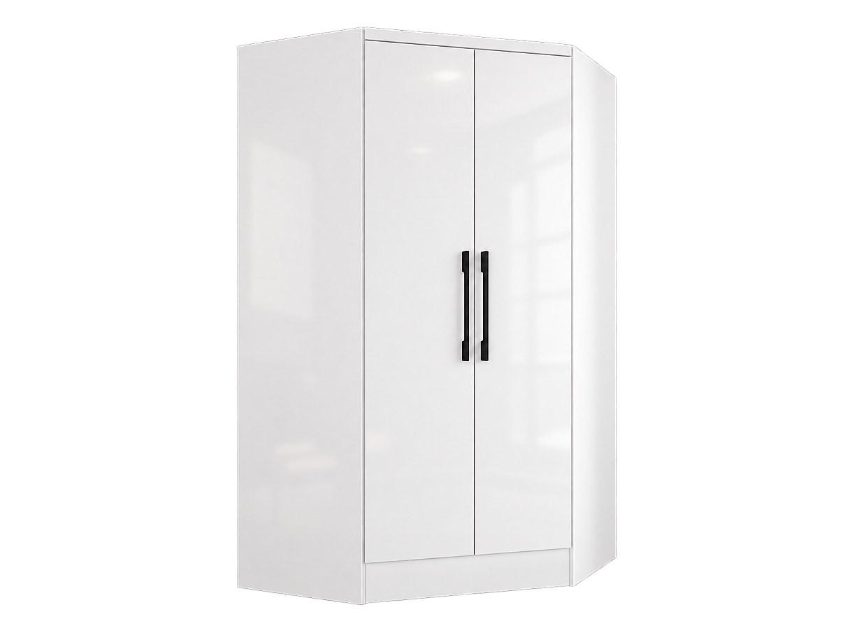KLEIDERSCHRANK - 101.5 x 101.5 - holz - weiß Aurali - Weiß, Holz (101.5/182/101.5cm) - Vente-Unique