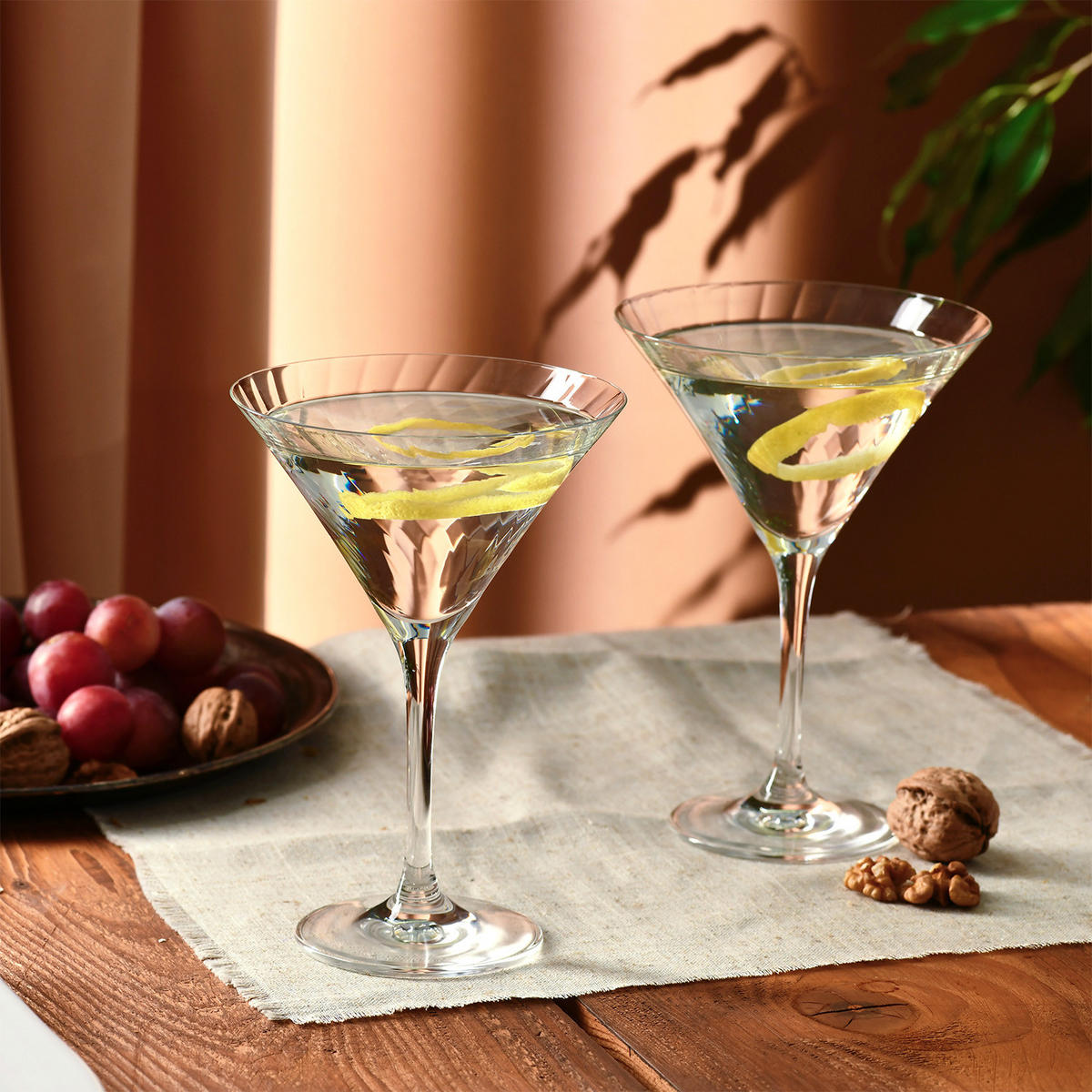 MARTINIGLÄSER, 6er-Set, 240 ml - Transparent, Glas (0.24L) - Krosno Glass