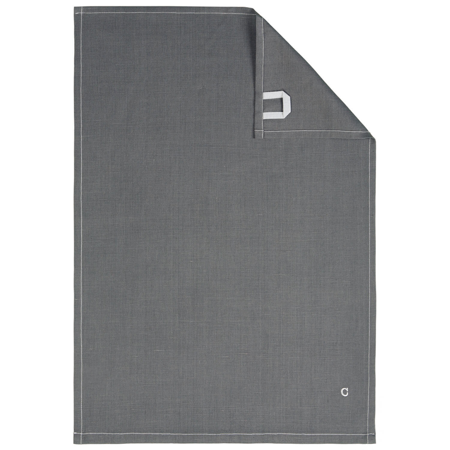 GESCHIRRTÜCHER CUISINE SOLID 500 ANTHRAZIT - 774 - Grau, Textil (50/70cm) - Cawö