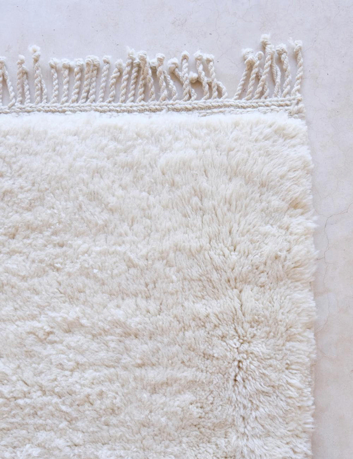 BERBERTEPPICH weich Wolle 118x 153 cm - Beige, Naturmaterialien (118/153cm) - AFK Living