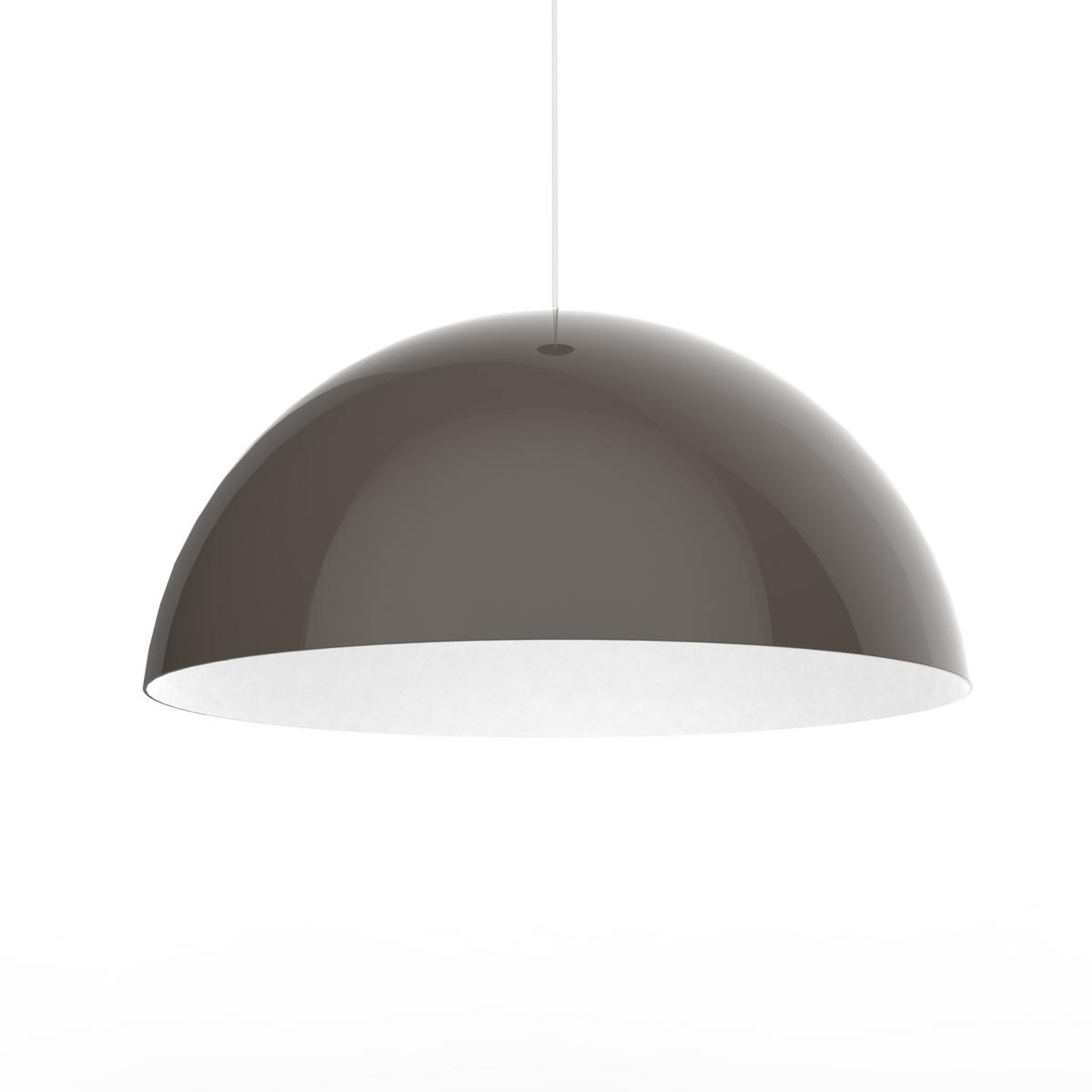 HÄNGELEUCHTE Cassis - Graubraun, Metall (40/40/20cm) - Lumicom
