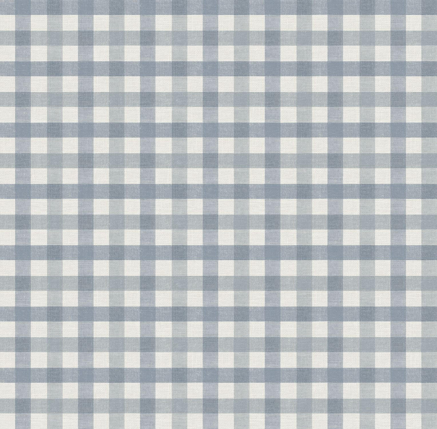 TAPETE Karomuster 53 cm x 10 m - Blau, Papier (53/1000cm) - Sanders & Sanders