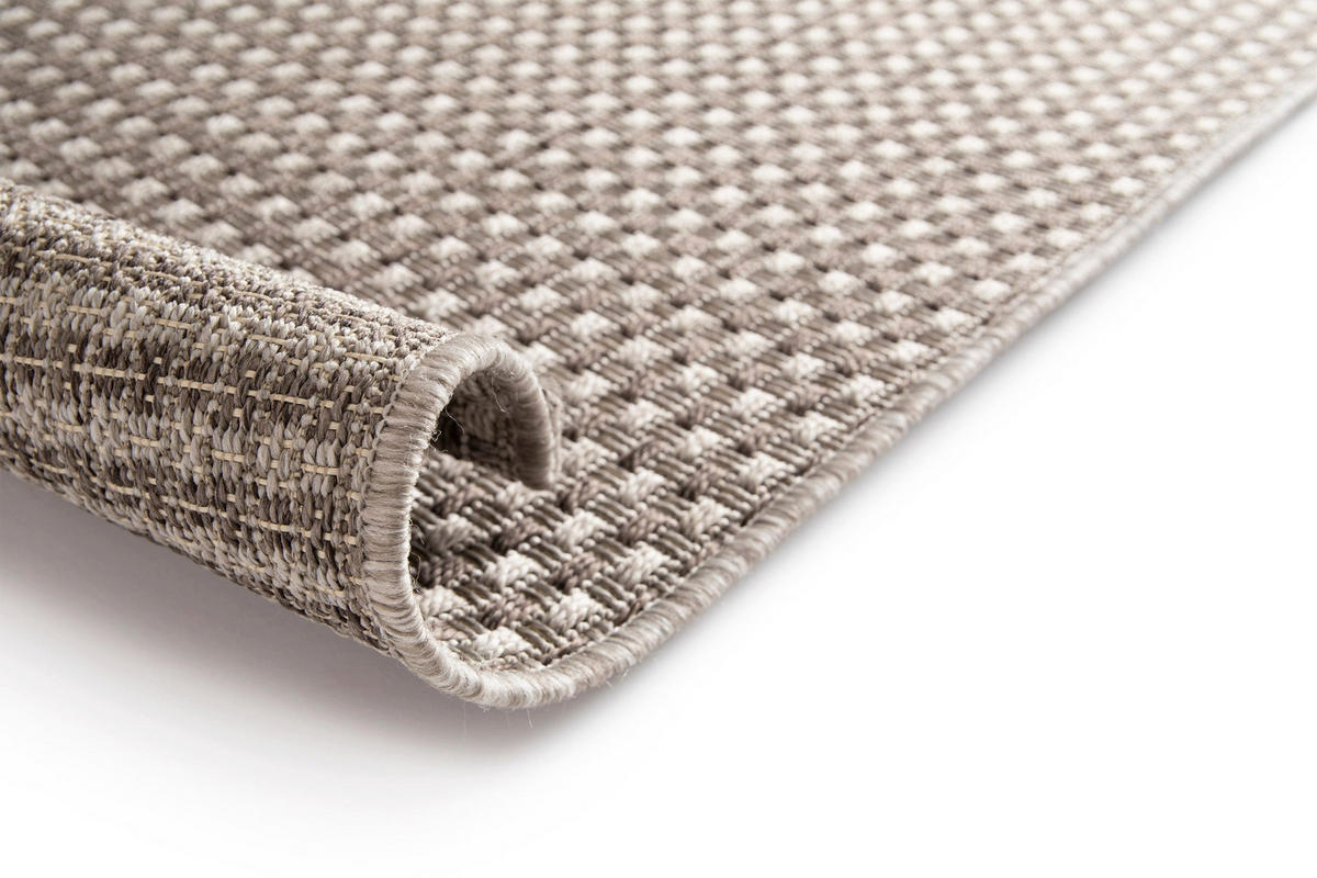 TEPPICH Design Innen- und Außenbereich grau - Grau, Textil (140/200cm) - AFK Living