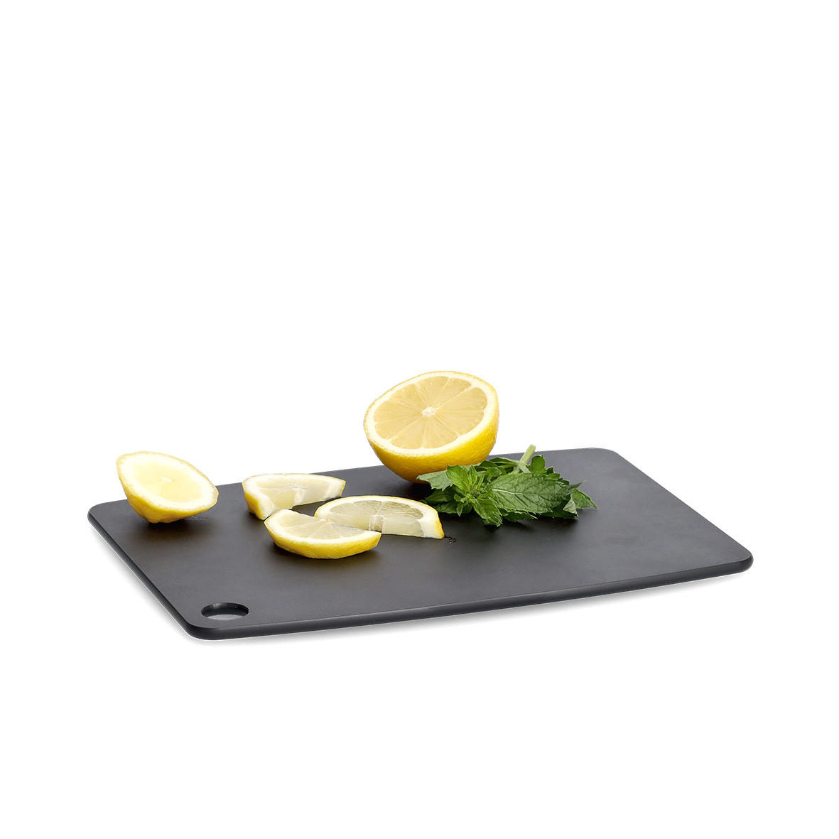 SCHNEIDEBRETT Eco, Schwarz - 29,8 x 21,5cm - Schwarz, Holzwerkstoff (29.8/21.5cm) - Zeller Present