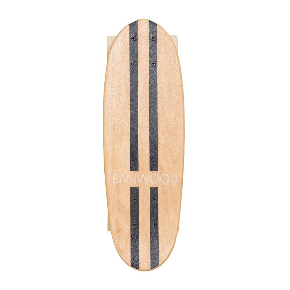 SKATEBOARD aus Holz für Kinder, ab 3 Jahren, Marine - Dunkelblau, Holz (17.5/54cm) - Banwood