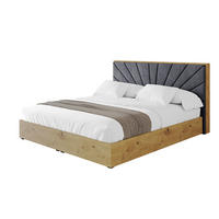 POLSTERBETT mit Bettkasten und Lattenrost, Bett mit Matratze H3/H4 - ENZO6 120x200 Dunkelgrau - Dunkelgrau, Holzwerkstoff/Textil (120/200cm) - ALTDECOR