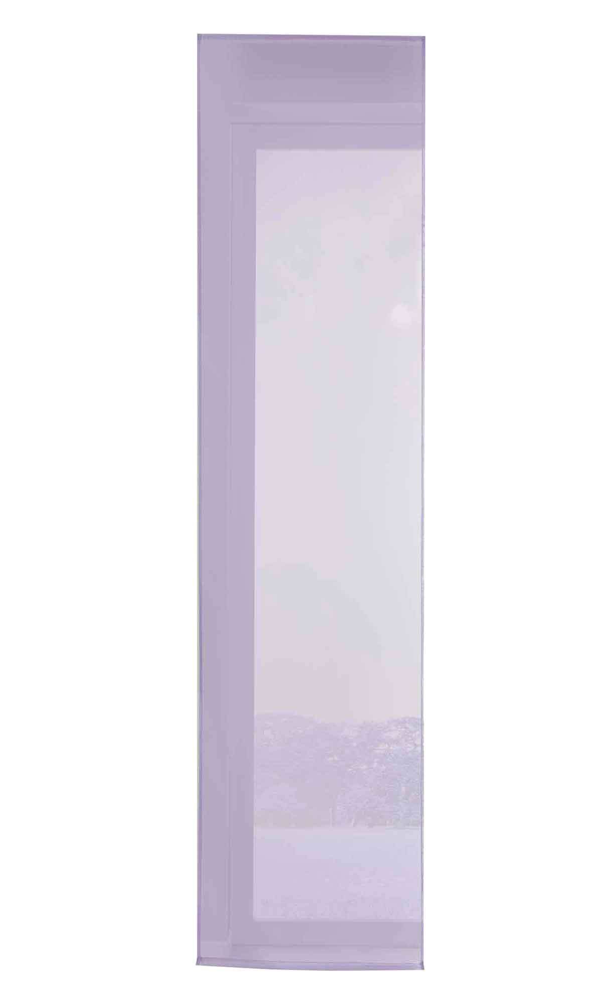 VORHANG HxB 245x60 cm Flieder - Flieder, Textil (60/245/245cm) - Gardinenbox
