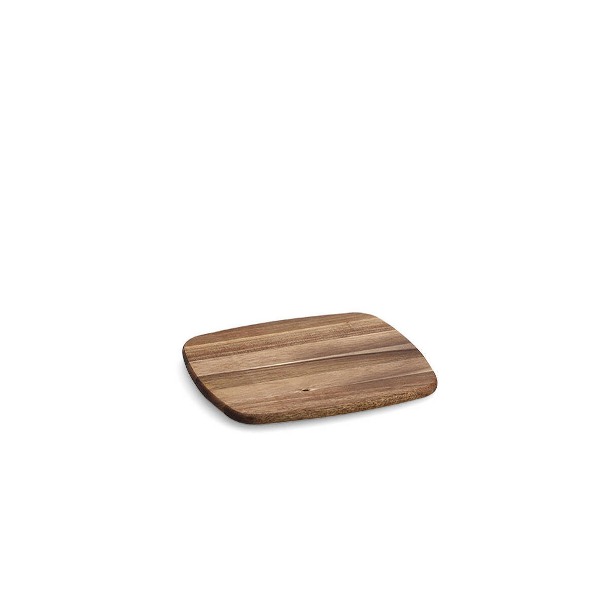 SCHNEIDEBRETT Akazienholz 28/25 cm - Braun, Holz (25/28cm)