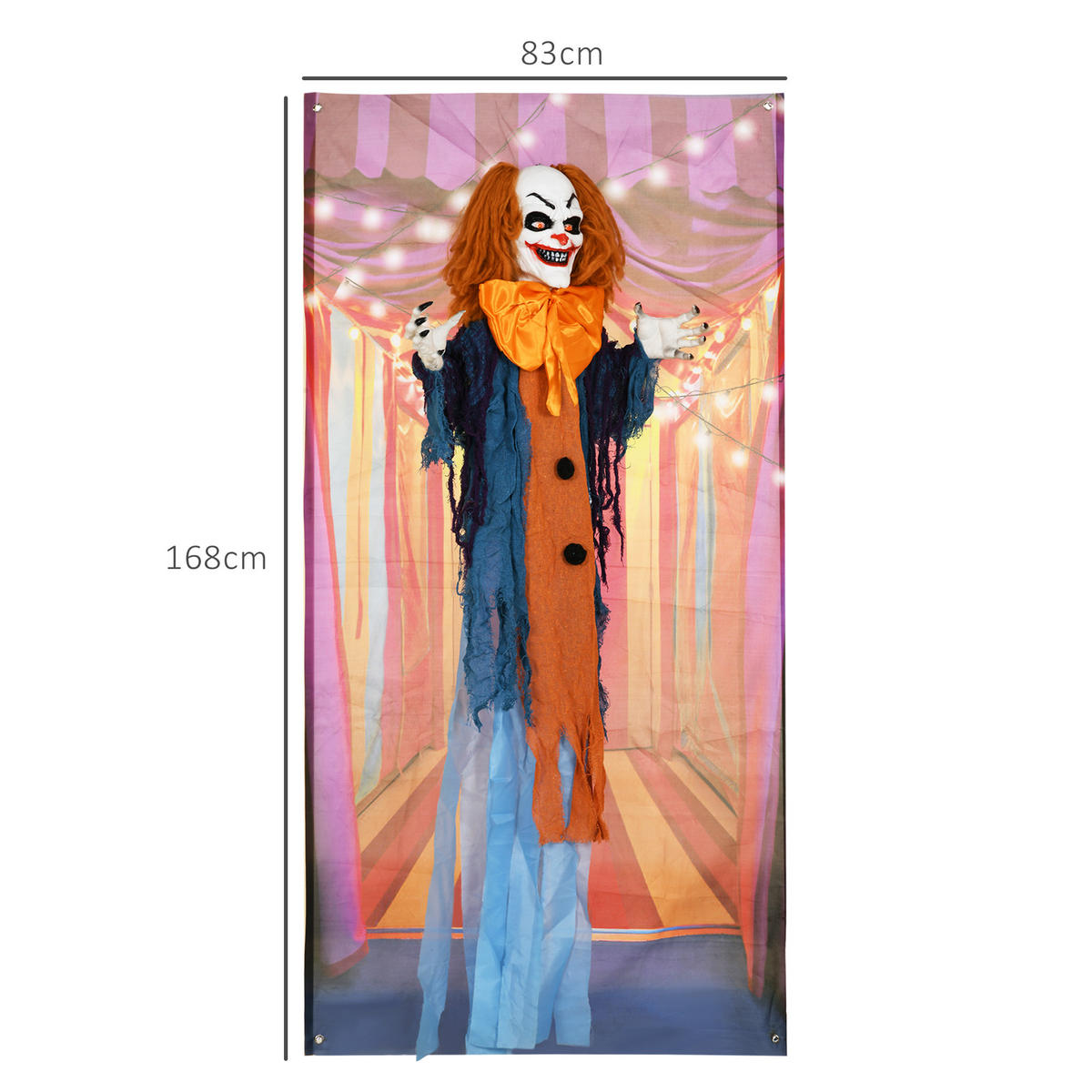 HALLOWEEN DECORATIONS - Multicolor, Kunststoff (20/168/83cm) - HOMCOM