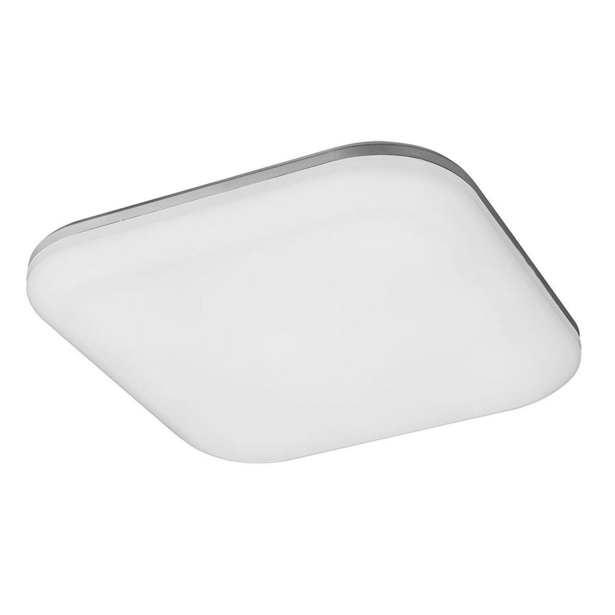 LED AUSSENDECKENLEUCHTE Dori Weiß Opal - Weiß, Kunststoff (33/33/5.6cm) - Globo Lighting