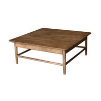 COUCHTISCH aus Mangoholz 100x100x38cm, natur - Braun, Holz (100/100/38cm) - Giga Meubel