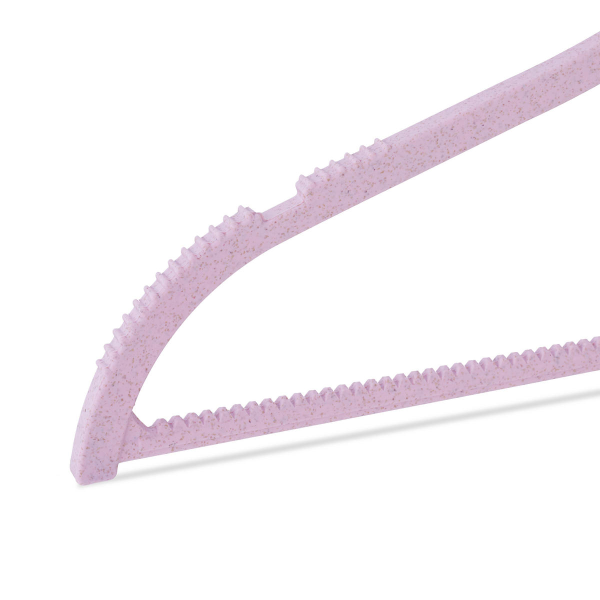 10XVEŠIAKY - ružová, kov/textil (41.5/21/0.6cm) - Relaxdays