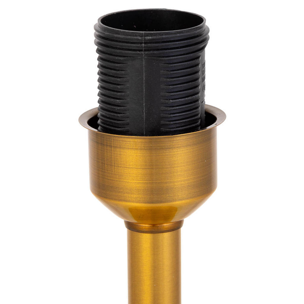 LAMPE, schwarz, 24x37cm - Schwarz, Keramik (24/24/37cm) - Wanderlust