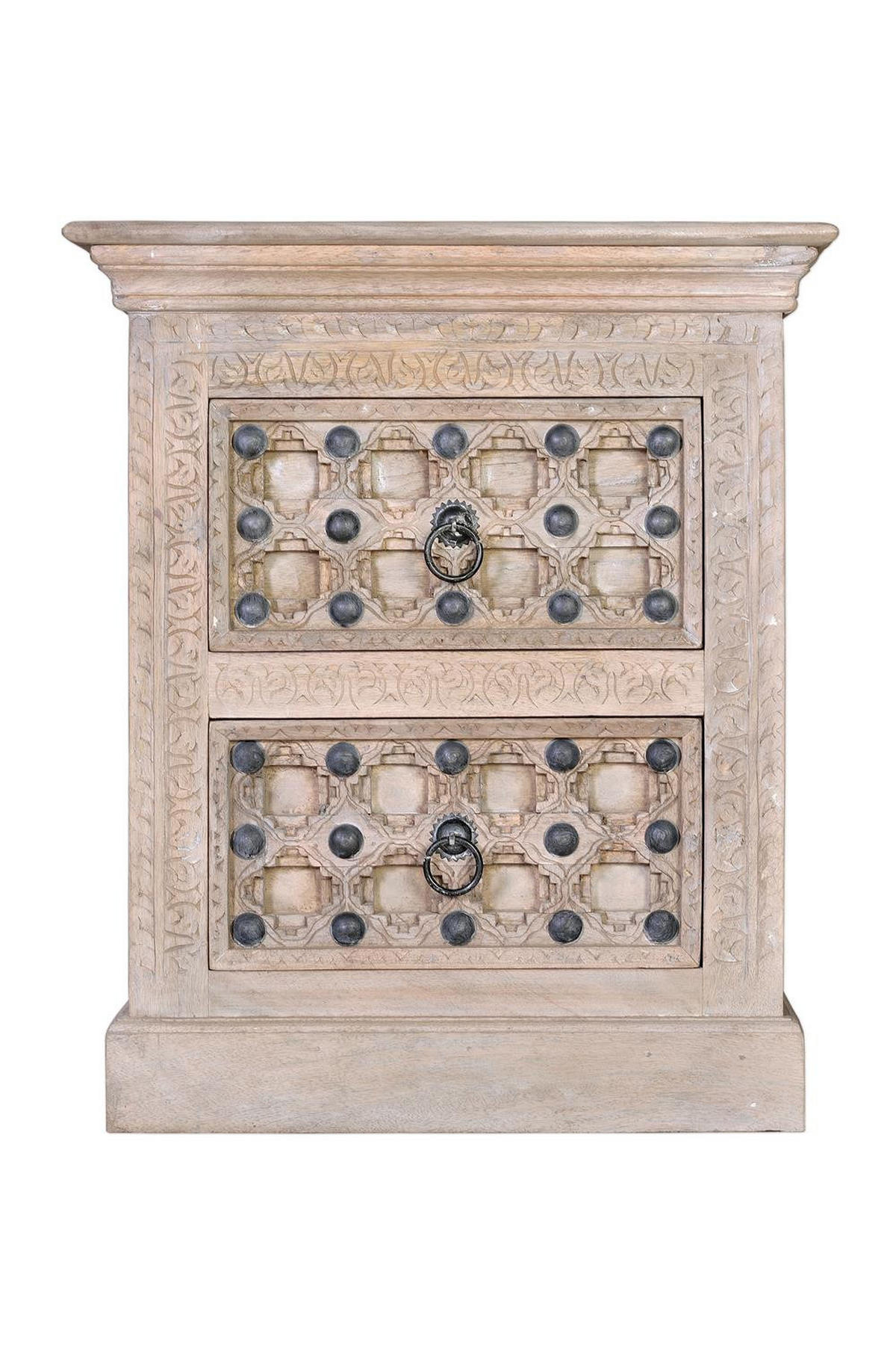 NACHTTISCH aus Mangoholz - Braun, Holz (60/70/40cm) - Giner y Colomer