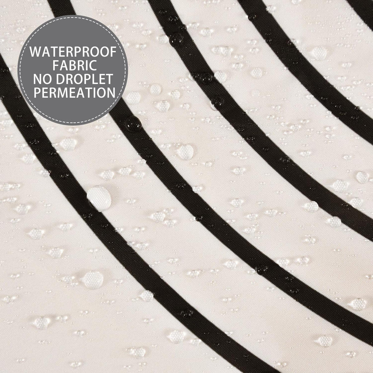 DUSCHVORHANG Boho Mitte minimalistisch abstrakt schlicht modern mit Haken - Beige, Textil (180/200cm) - MCBOSON