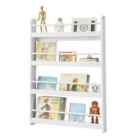 KINDERREGAL Weiß - Weiß, Holz/Holzwerkstoff (80/118/12cm) - SoBuy