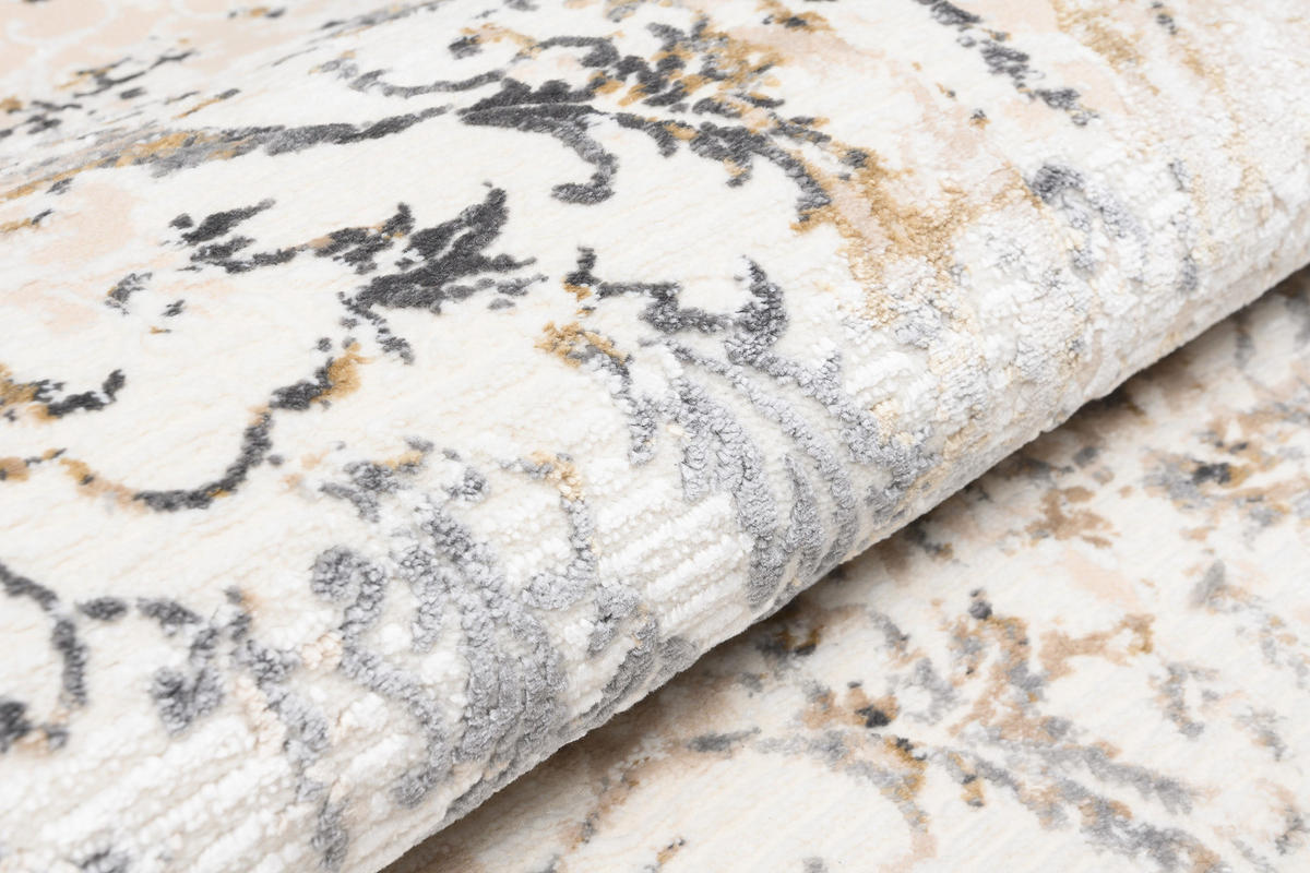 TEPPICH HERA Creme Beige 80/150 cm - Beige/Creme, Textil (80/150cm) - Tapiso