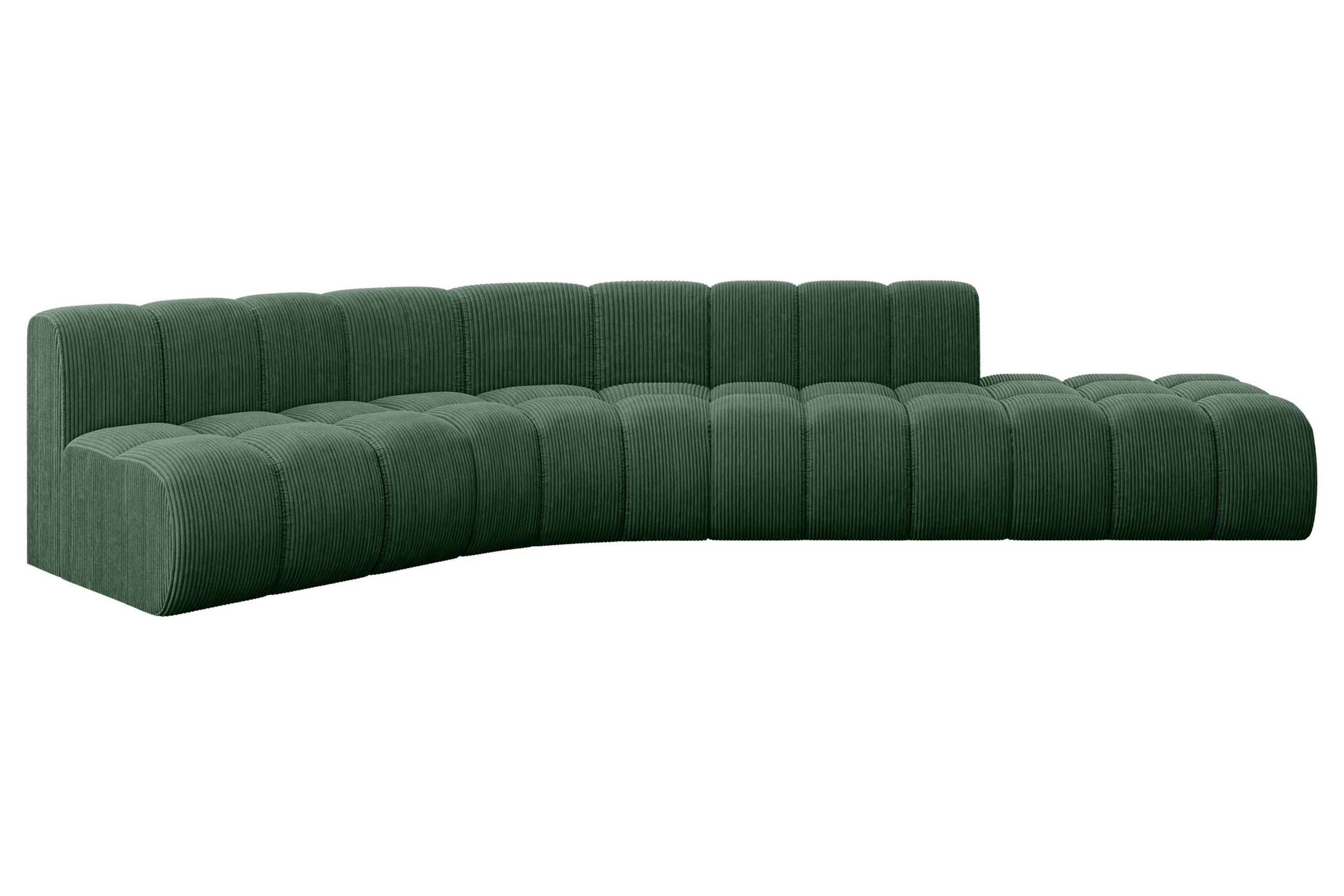 Altdecor Ecksofa Grün 380x174 cm